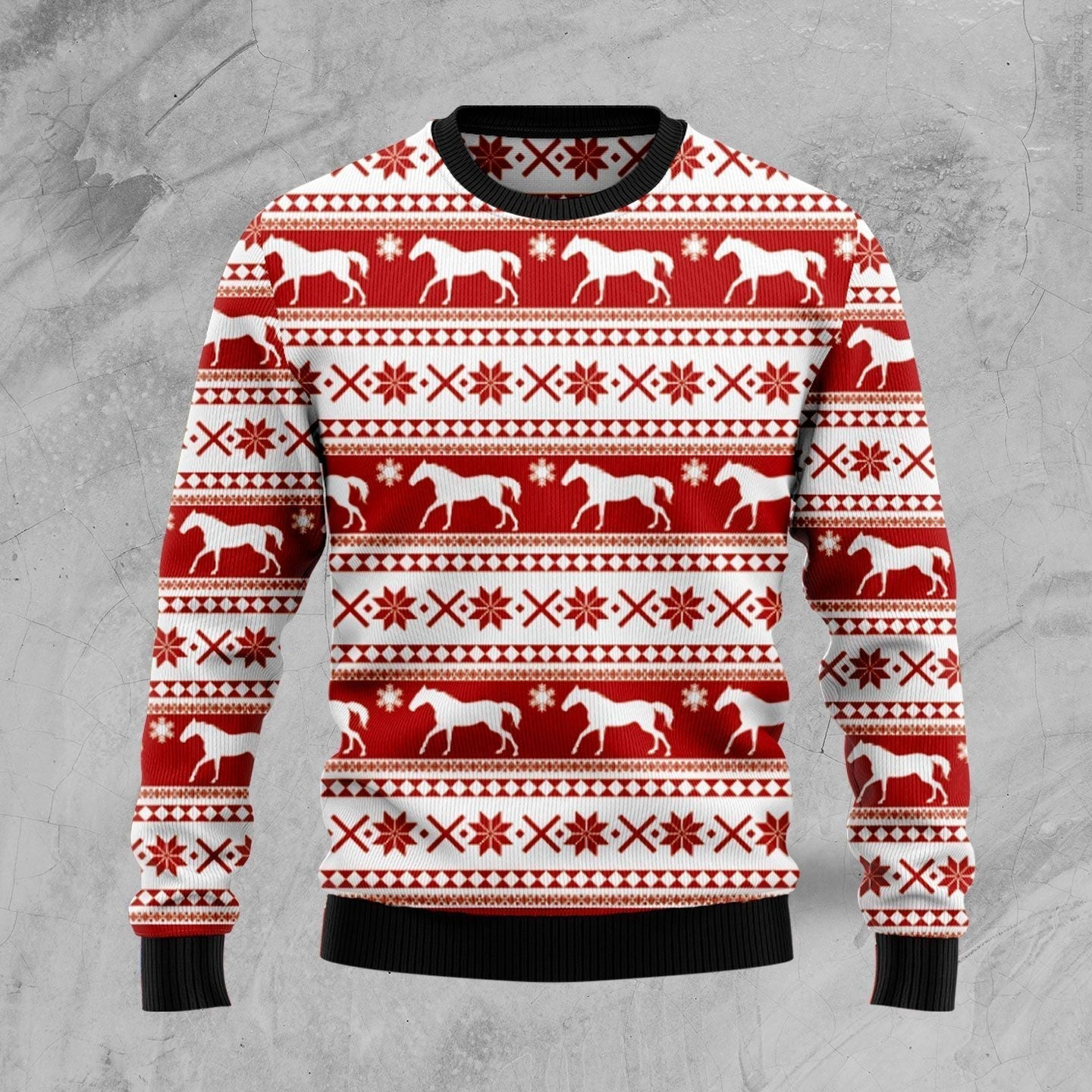 Amazing Horse Ugly Christmas Sweater Ugly Sweater For Men Women