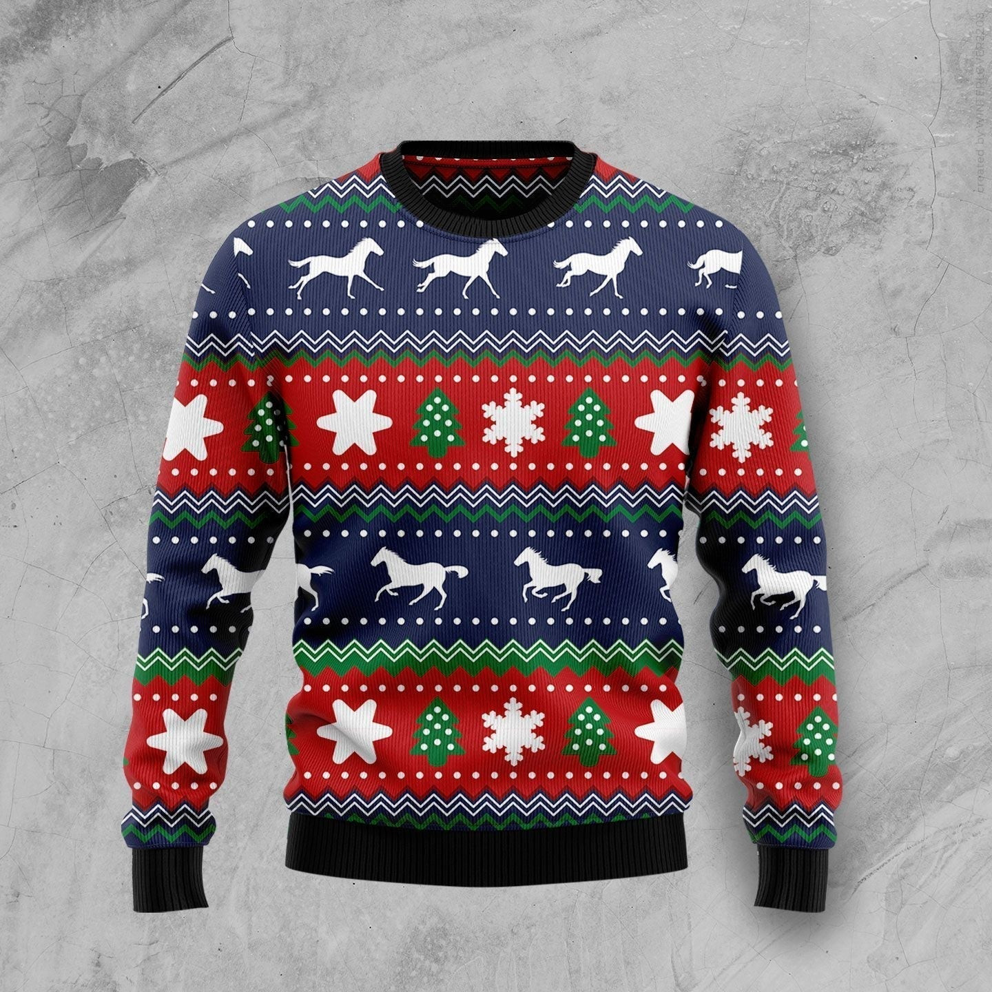 Amazing Horses Ugly Christmas Sweater Ugly Sweater For Men Women