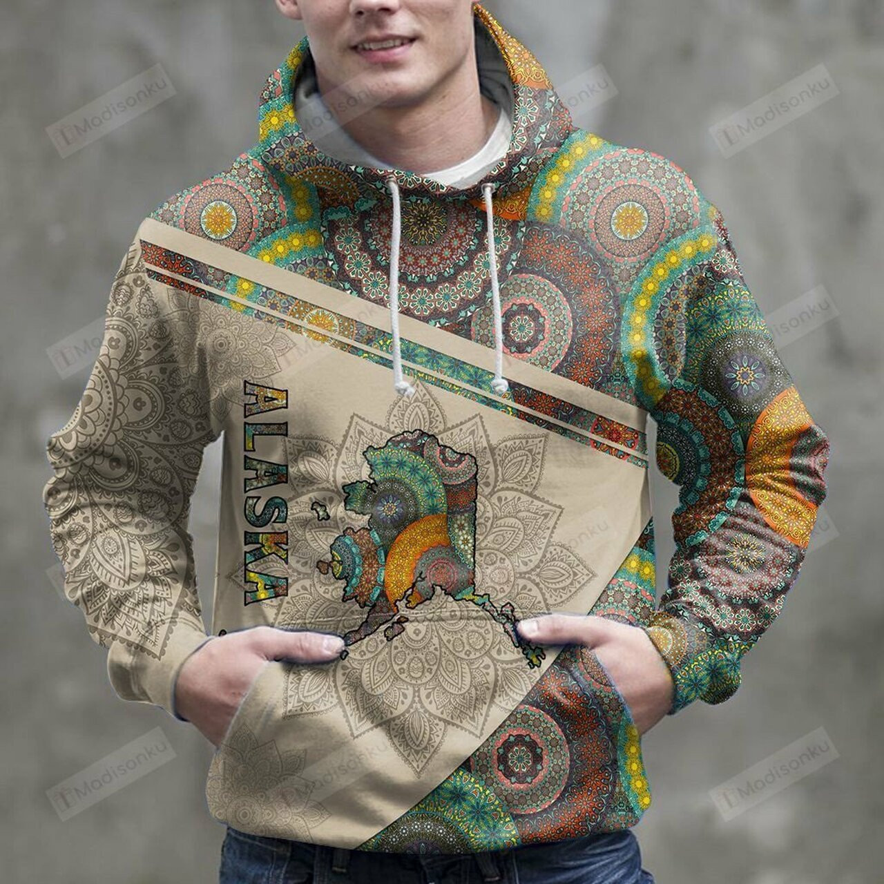 Amazing Mandala Alaska 3d All Over Print Hoodie