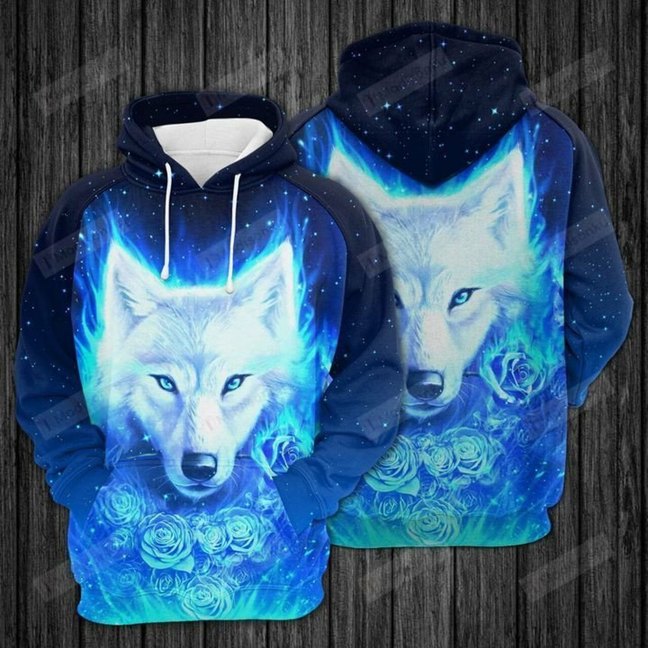 Amazing Wolf 3d All Over Print Hoodie