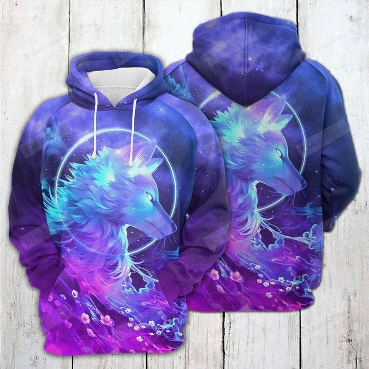 Amazing Wolf For Unisex 3d All Over Print Hoodie