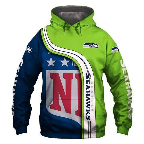 Amazon Sports Team Official Nfl Seattle Seahawks No971 Hoodie 3D Size S to 5XL