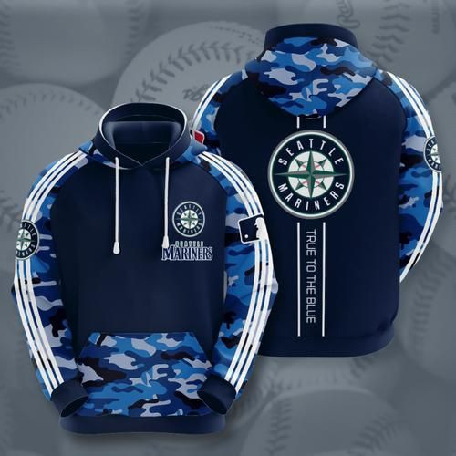 Amazon Sports Team Seattle Mariners No475 Hoodie 3D Size S to 5XL