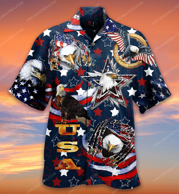 America Love Eagle Limited Edition - Hawaiian Shirt Hawaiian Shirt For Men