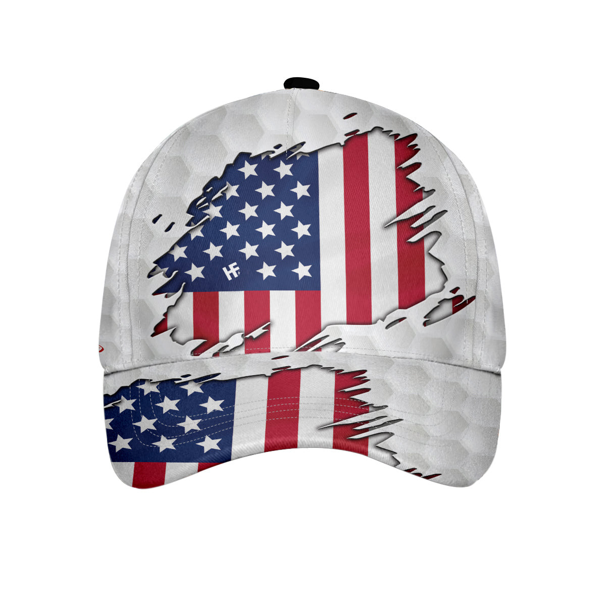 American Flag Golf Pattern Cap Classic Cap