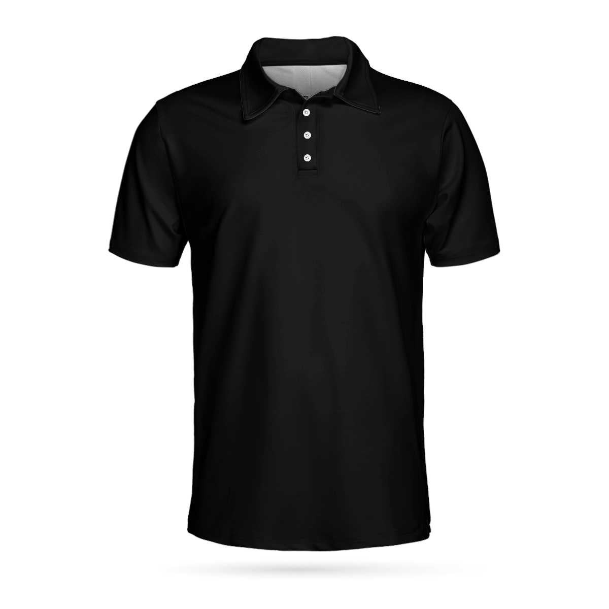 American Skull Golf Clubs Set Short Sleeve Black Golf Polo Shirt Wet Paint American Flag Polo Shirt Best Golf Shirt For Men