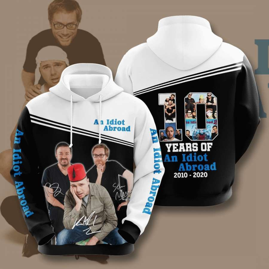 An Idiot Abroad No43 Custom Hoodie 3D