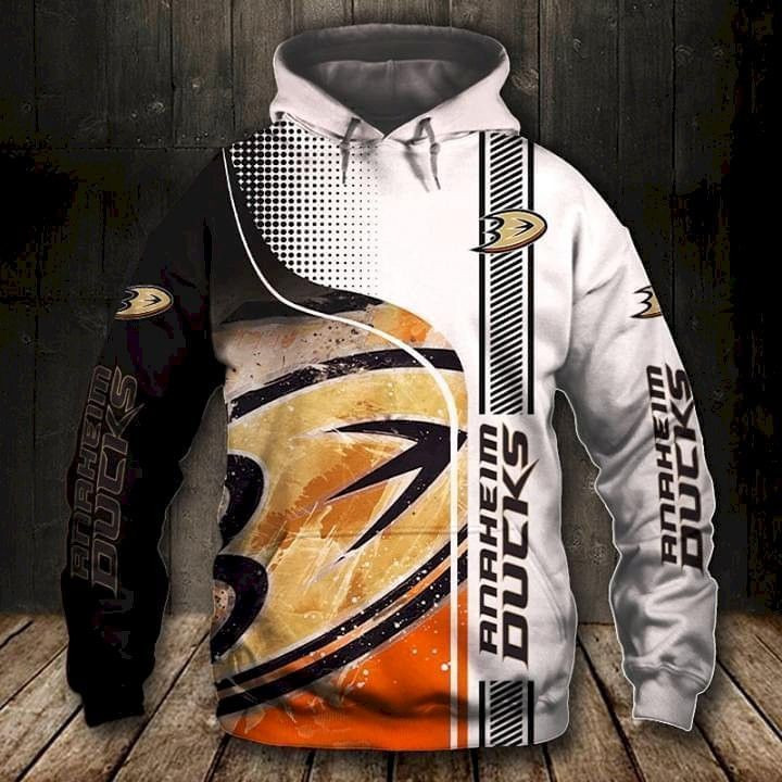 Anaheim Ducks Nhl Pullover And Zippered Hoodies Custom 3D Bud Light Graphic Printed 3D Hoodie All Over Print Hoodie For Men For Women