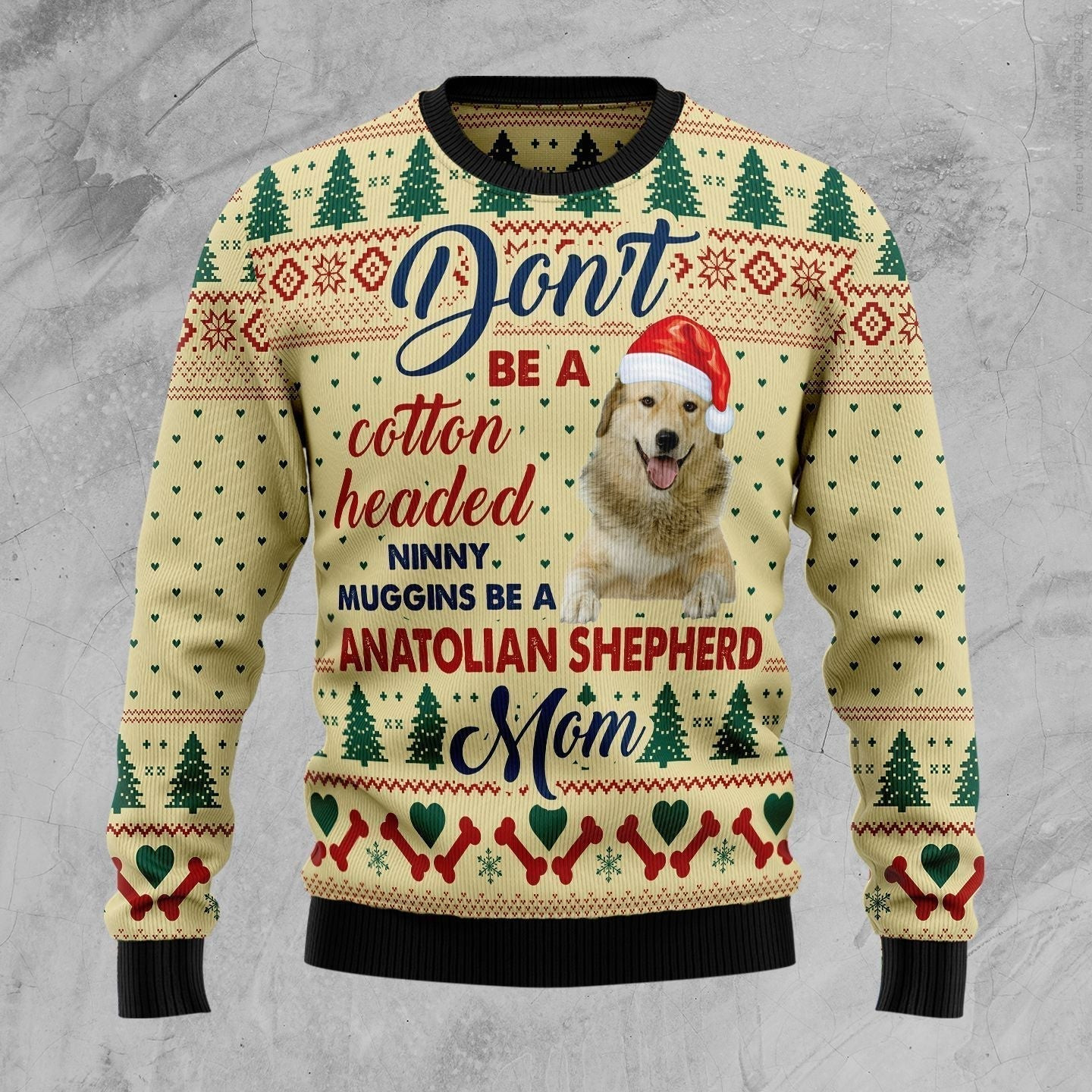 Anatolian Shepherd Mom Ugly Christmas Sweater Ugly Sweater For Men Women