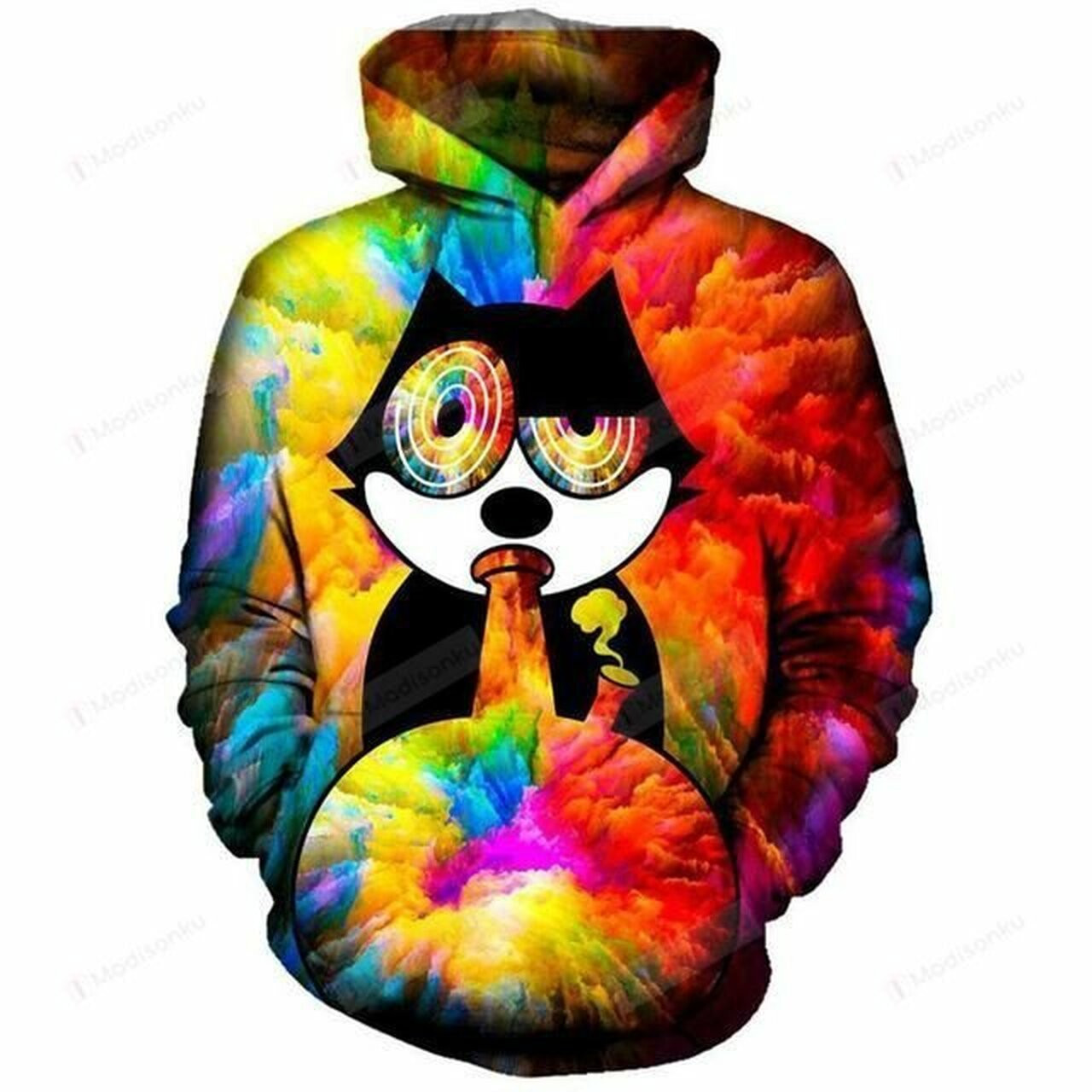Animal Cat 3d All Over Print Hoodie