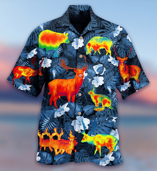 Animals And Night Limited Edition - Hawaiian Shirt - Hawaiian Shirt For Men