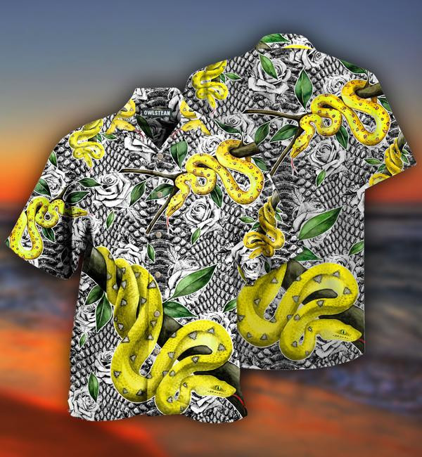 Animals Awesome Snake Limited Edition - Hawaiian Shirt Hawaiian Shirt For Men