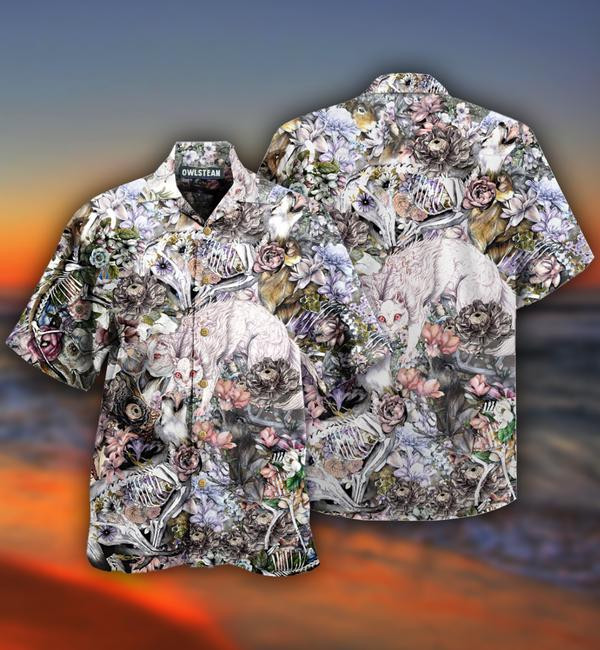 Animals Be A Force Of Nature Anatomy Flowers Limited Edition - Hawaiian Shirt - Hawaiian Shirt For Men