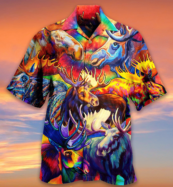 Animals Beautiful Painting Color Style Limited Edition - Hawaiian Shirt Hawaiian Shirt For Men