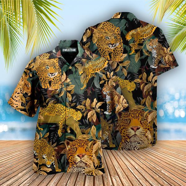 Animals Leopard Natural Print Edition - Hawaiian Shirt - Hawaiian Shirt For Men