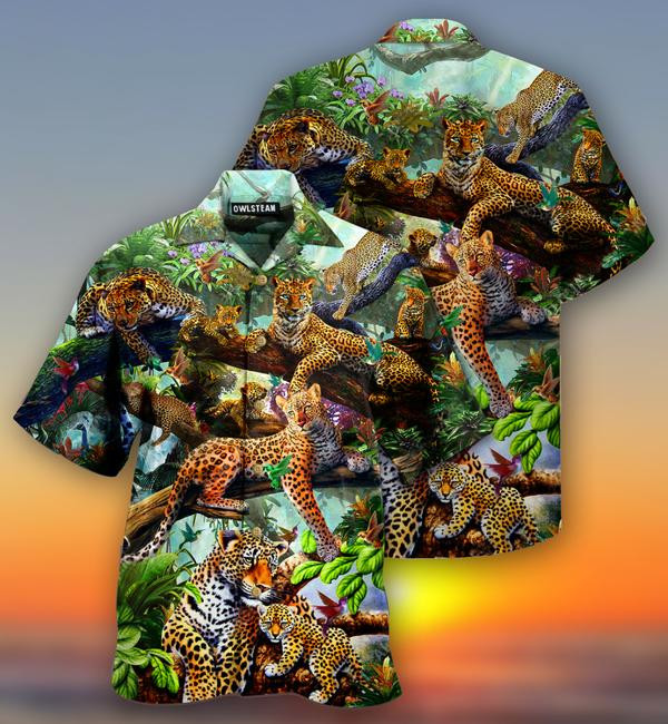 Animals Life Is Better With A Leopard Limited Edition - Hawaiian Shirt Hawaiian Shirt For Men