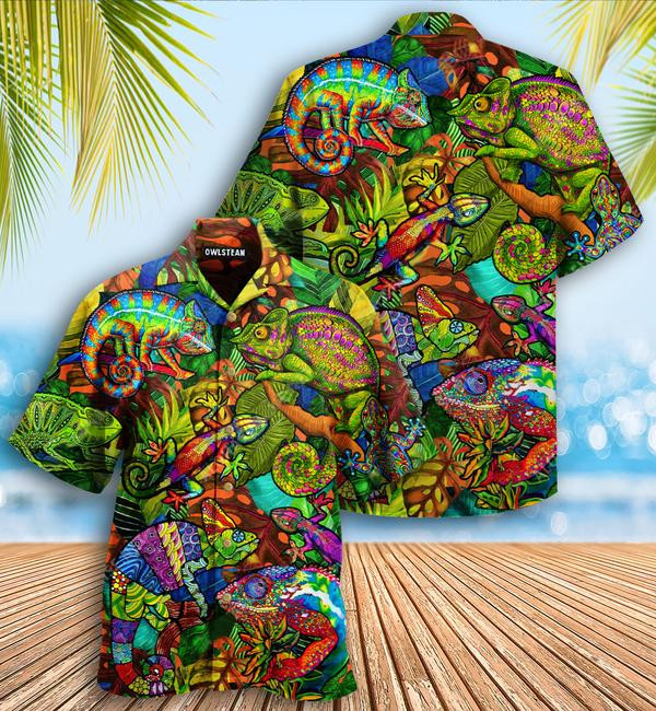 Animals Life Is Better With A Lizard Edition - Hawaiian Shirt - Hawaiian Shirt For Men