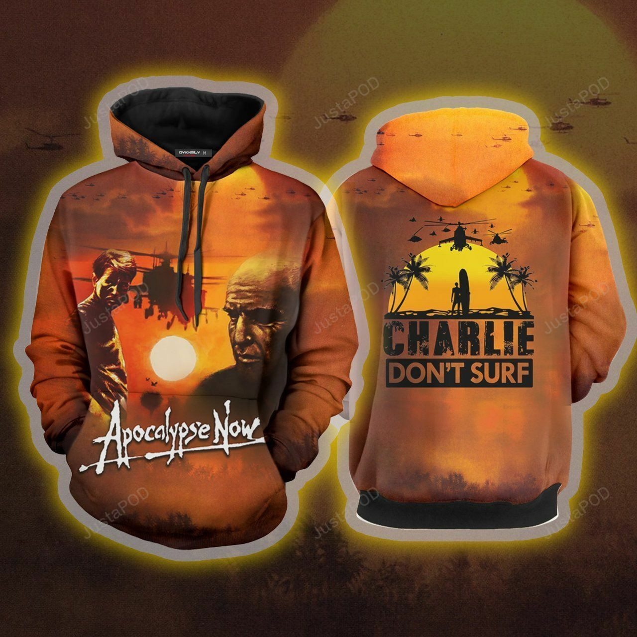 Apocalypse Now Charlie Dont Surf 3d All Over Print Hoodie
