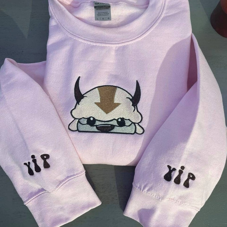 Appa Avatar Embroidered Sweatshirt