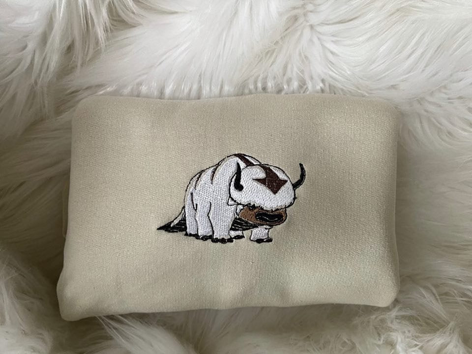 Appa Avatar Embroidered Sweatshirt