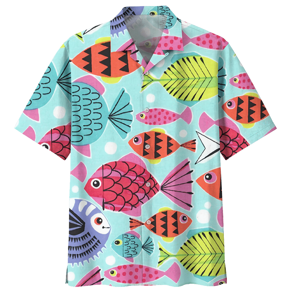 Aquarium Hawaiian Shirt - Hawaiian Shirt For Men