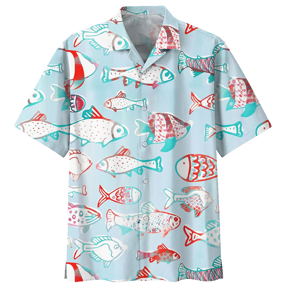 Aquarium Hawaiian Shirt - Hawaiian Shirt For Men