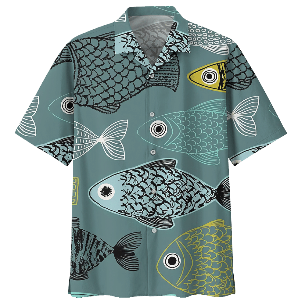 Aquarium Hawaiian Shirt - Hawaiian Shirt For Men