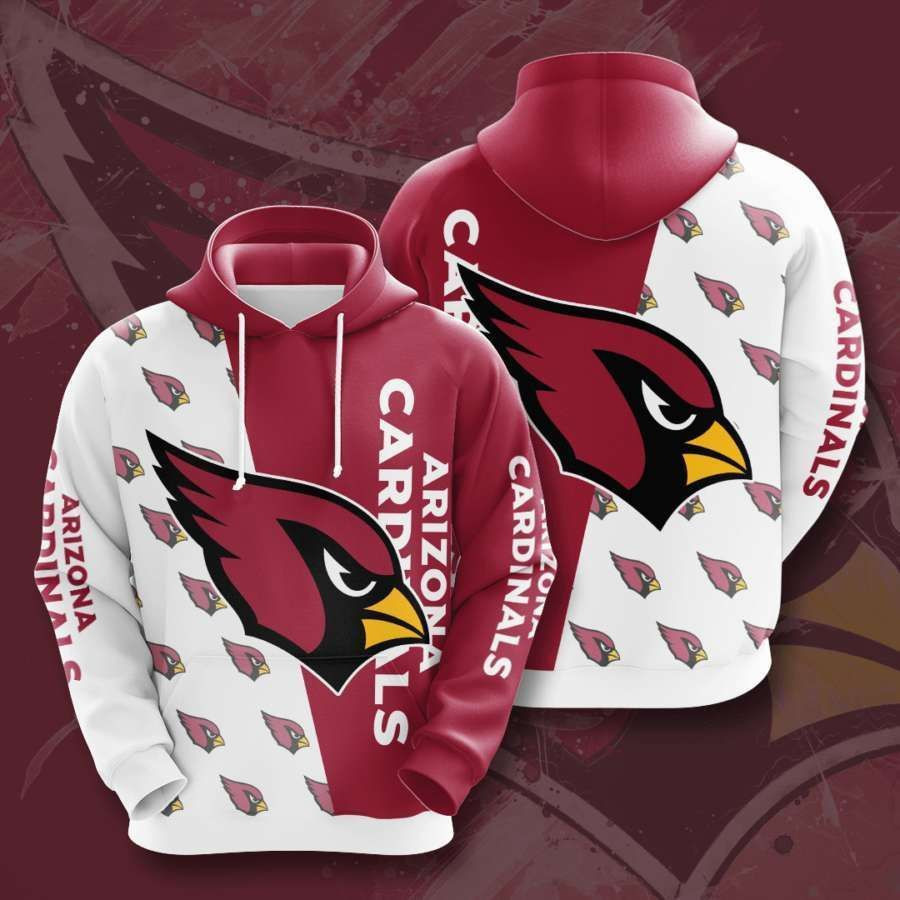 Arizona Cardinals No67 Custom Hoodie 3D All Over Print