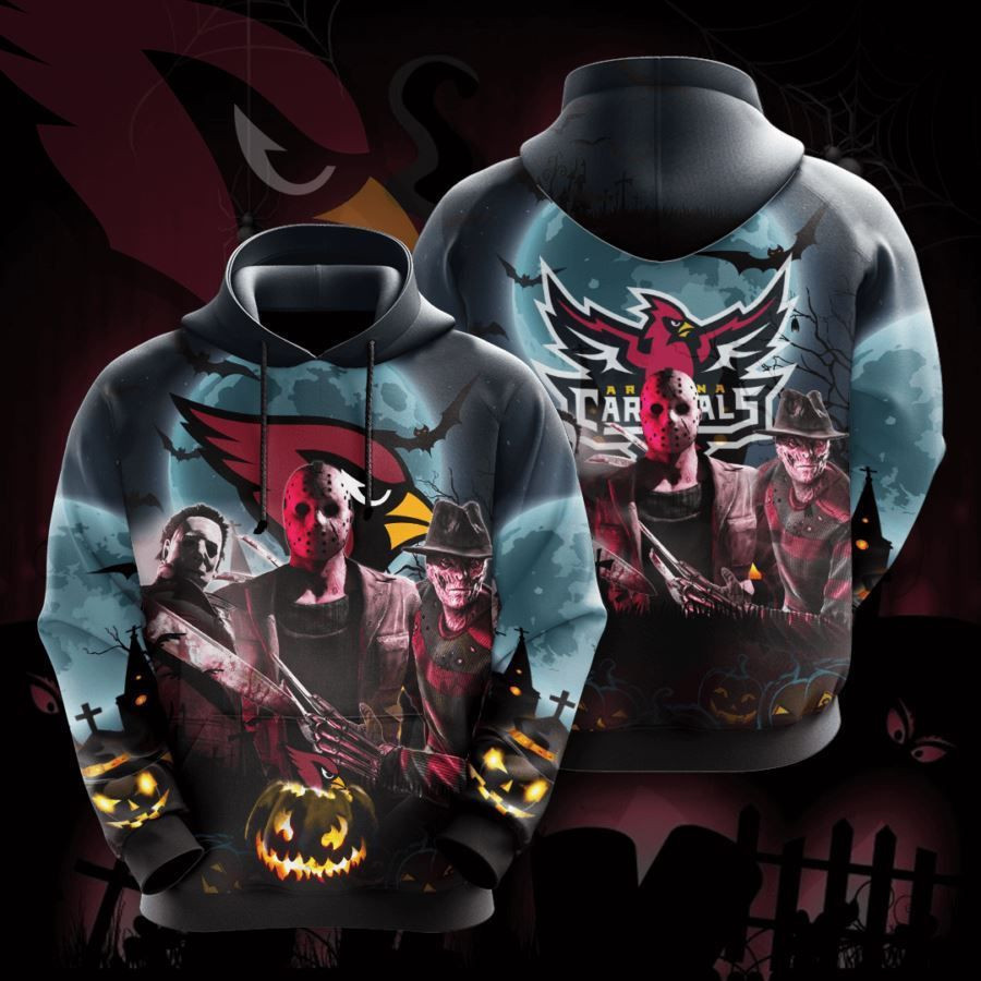 Arizona Cardinals No69 Custom Hoodie 3D All Over Print