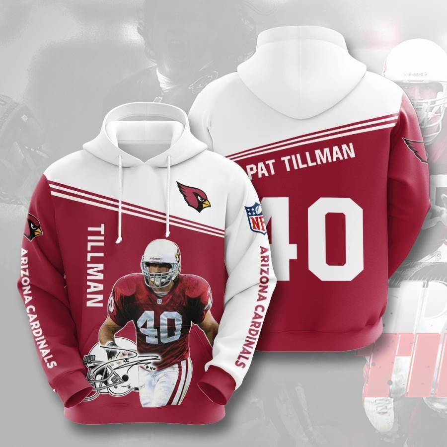 Arizona Cardinals Pat Tillman 3D All Over Print Hoodie