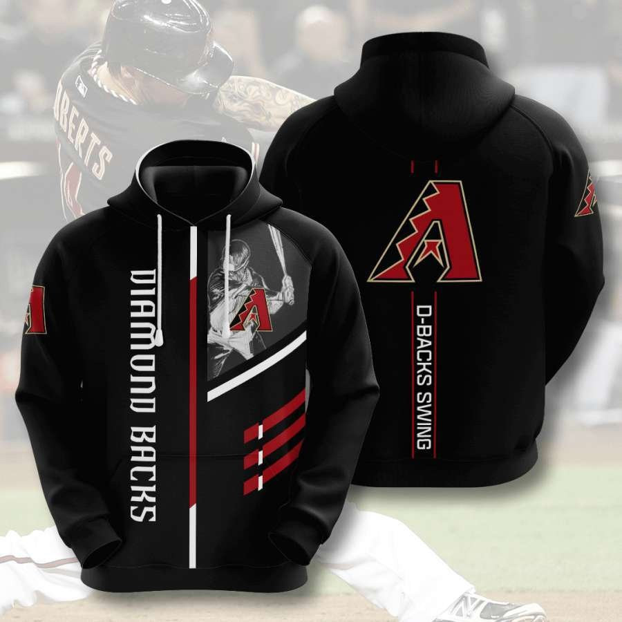 Arizona Diamondbacks No80 Custom Hoodie 3D