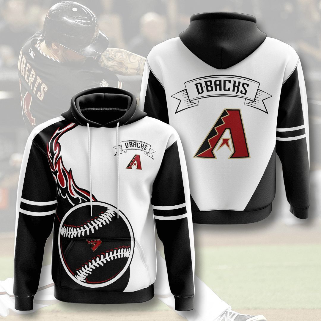 Arizona Diamondbacks No86 Custom Hoodie 3D All Over Print