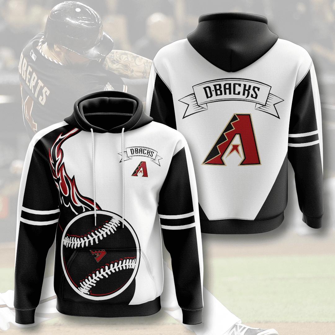 Arizona Diamondbacks No86 Custom Hoodie 3D