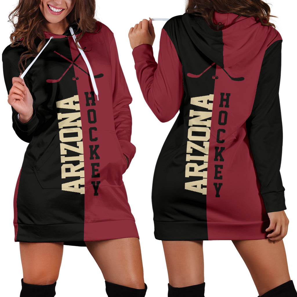 Arizona Hoodie Dress 3d All Over Print For Women Hoodie