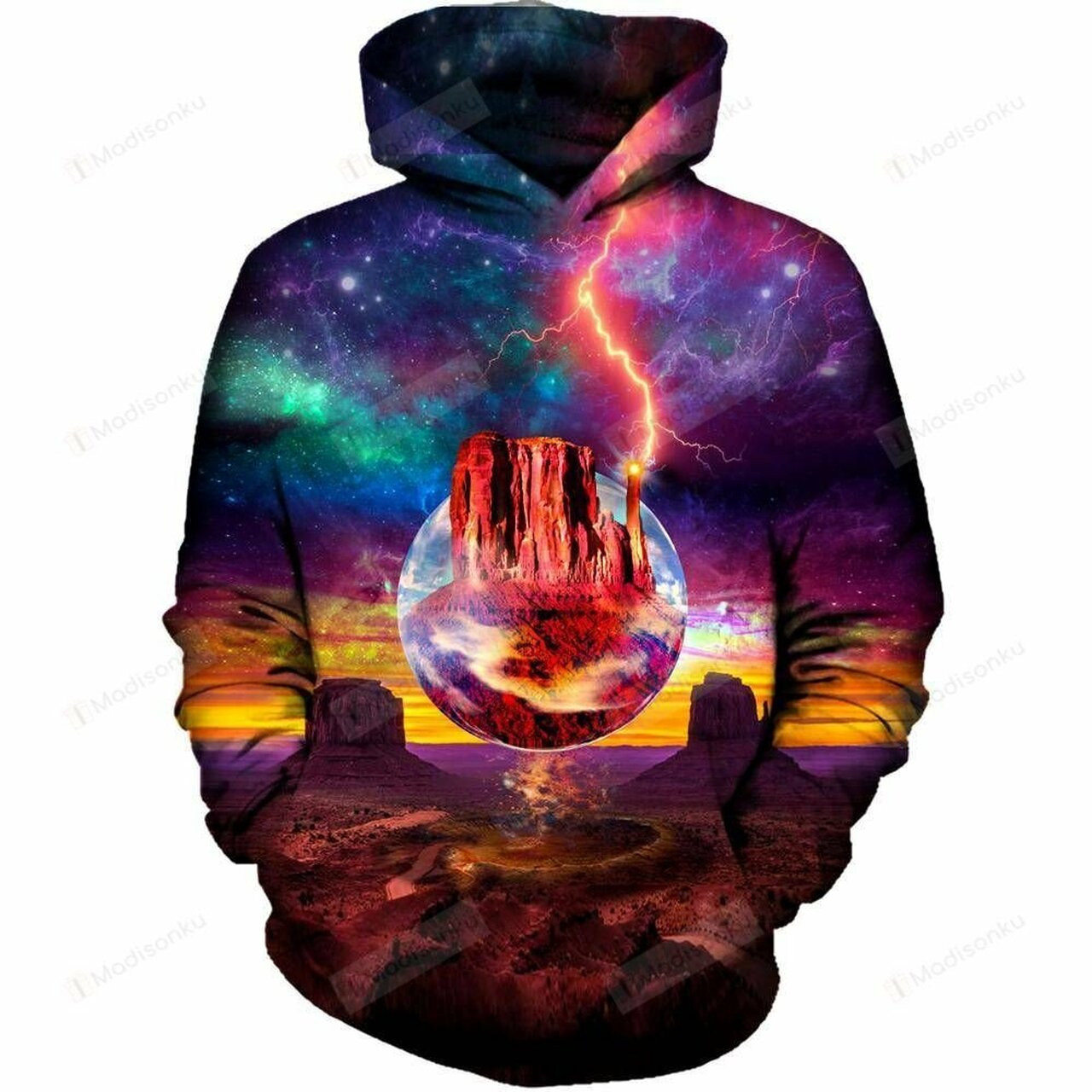 Arizona Monument Valley For Unisex 3d All Over Print Hoodie