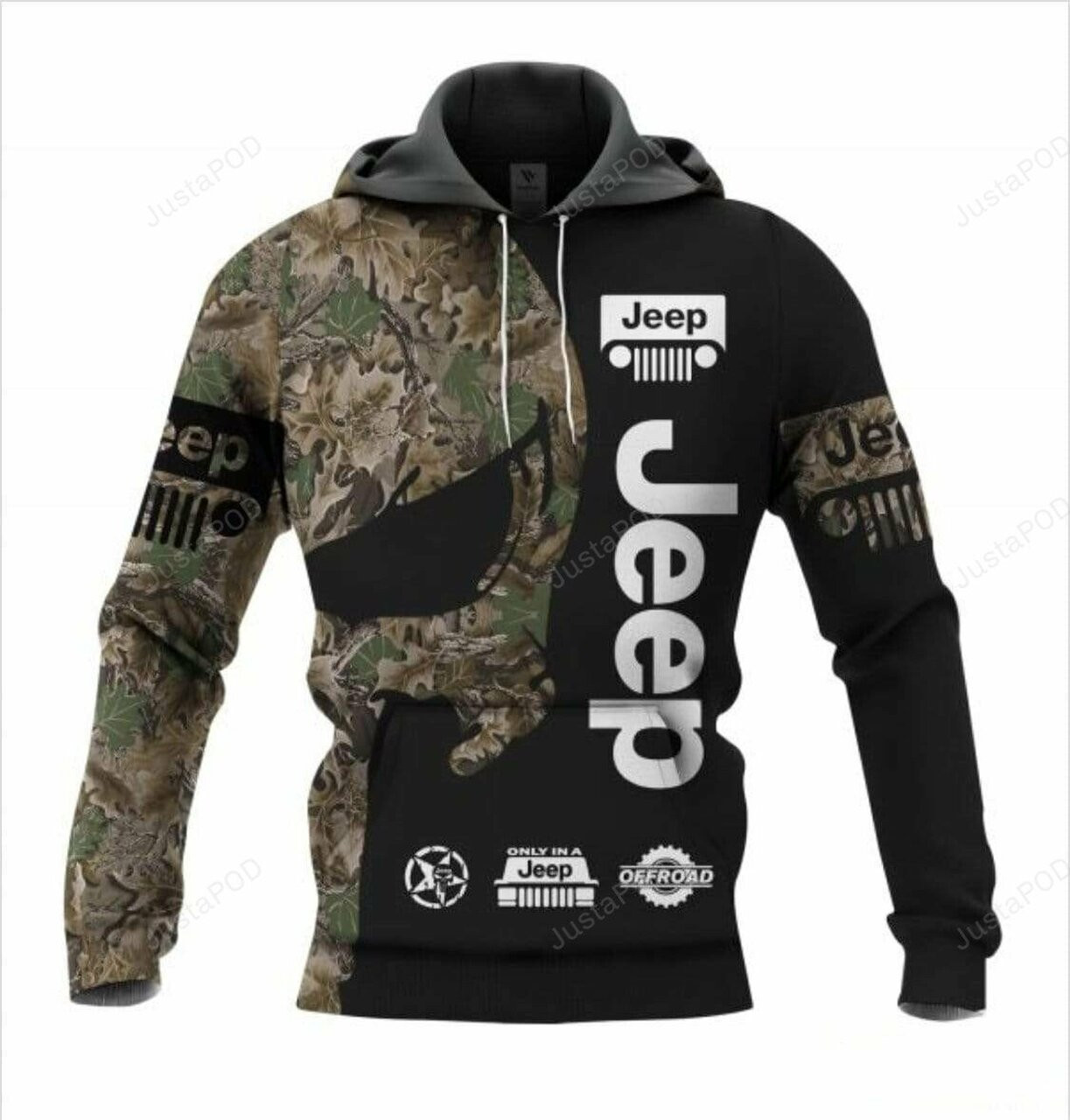 Army Jeep Camo 3d All Print Hoodie