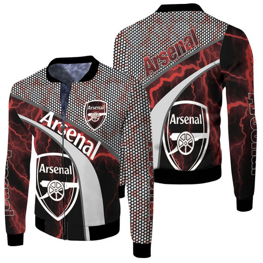 Arsenal Fc For Fans Fleece Bomber Jacket