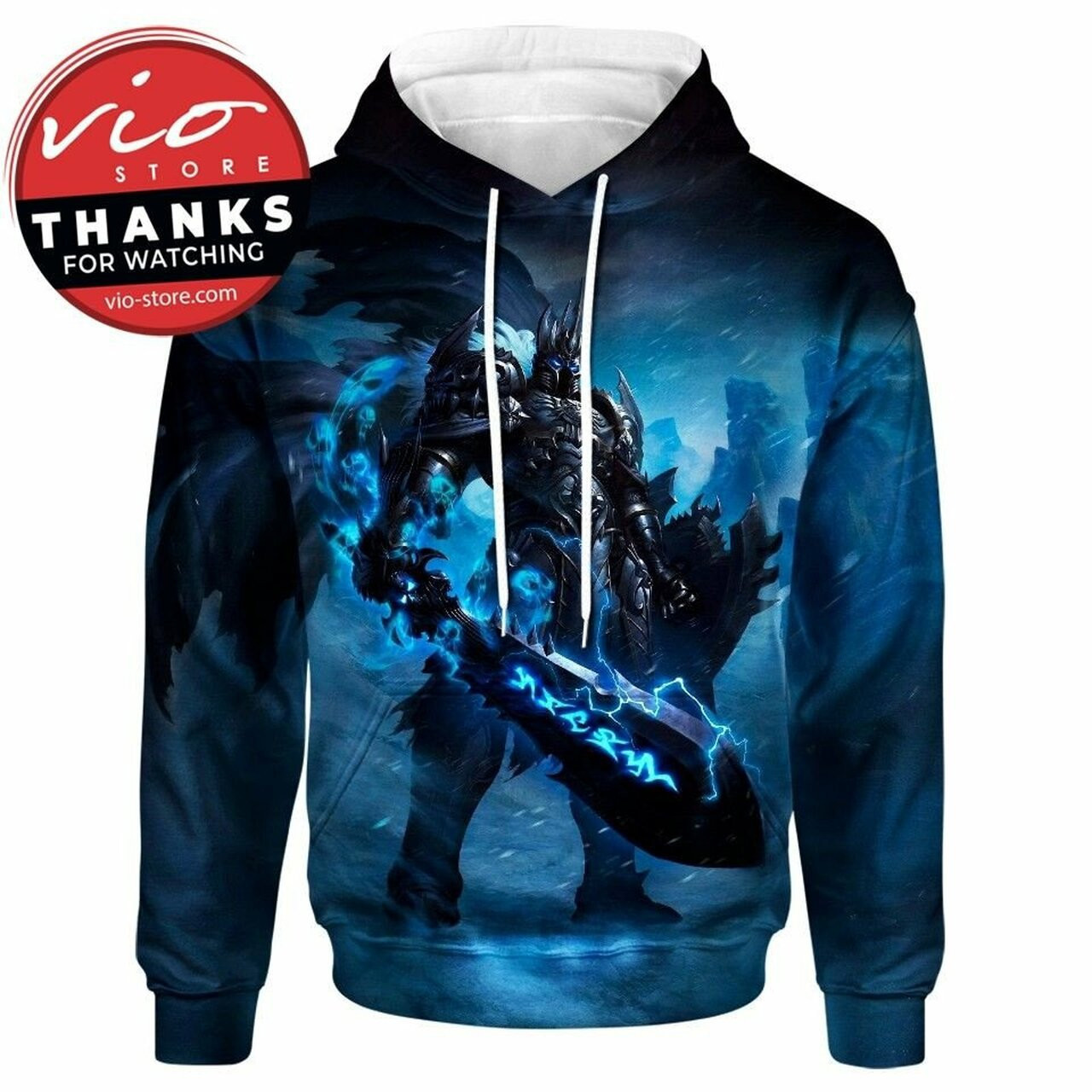 Arthas Menethil 3d All Over Print Hoodie