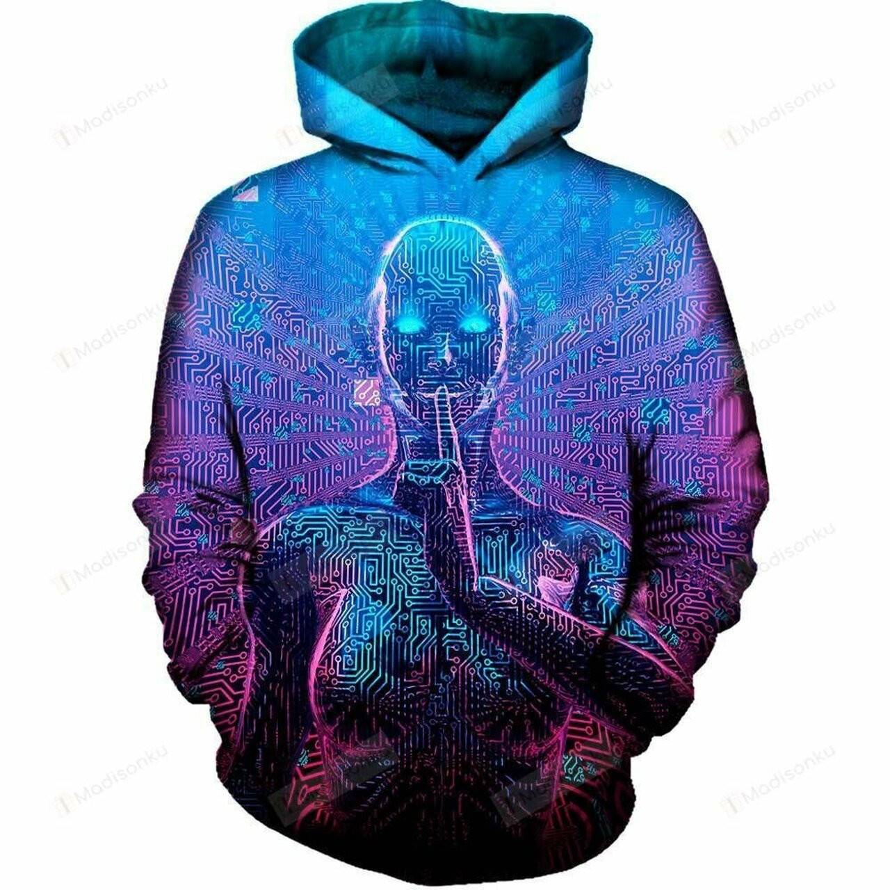 Artificial Secrets 3d All Over Printed Hoodie