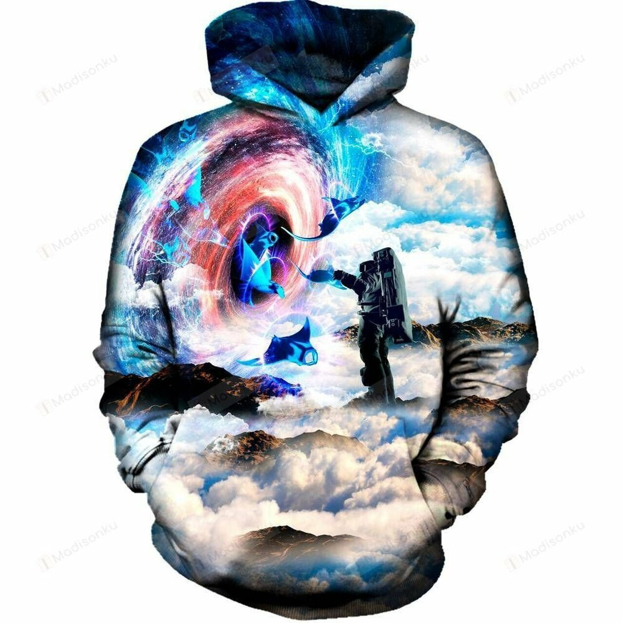 Astronauts Dream For Unisex 3d All Over Print Hoodie