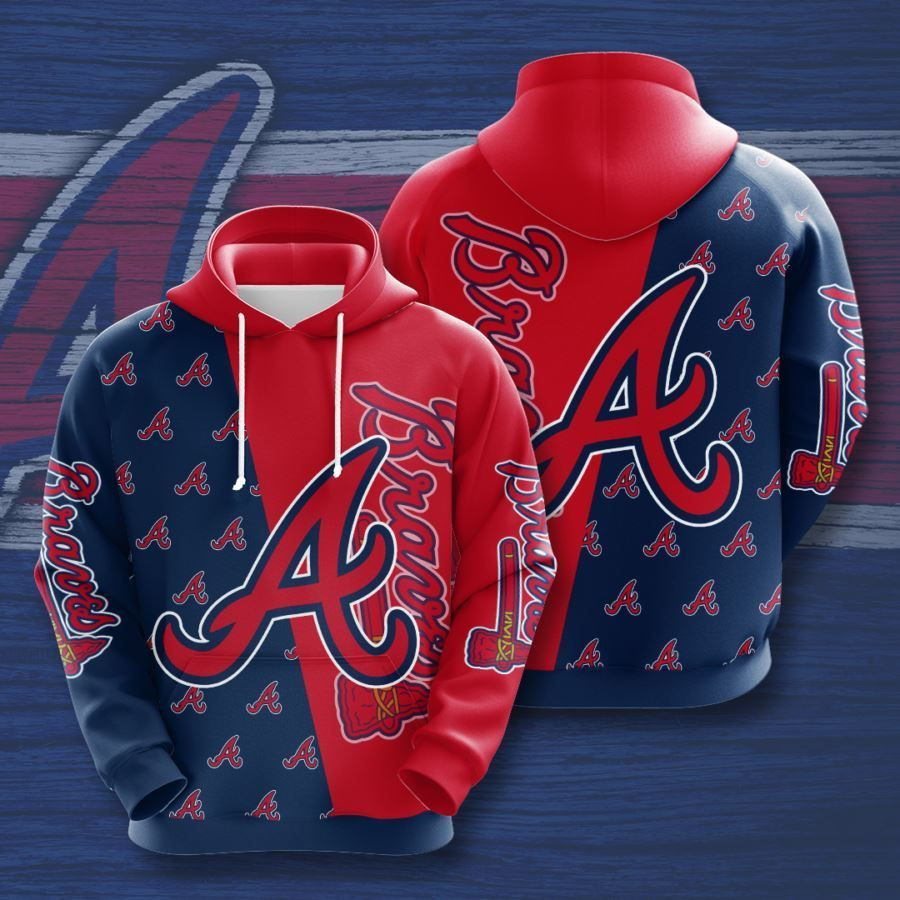 Atlanta Braves No103 Custom Hoodie 3D All Over Print