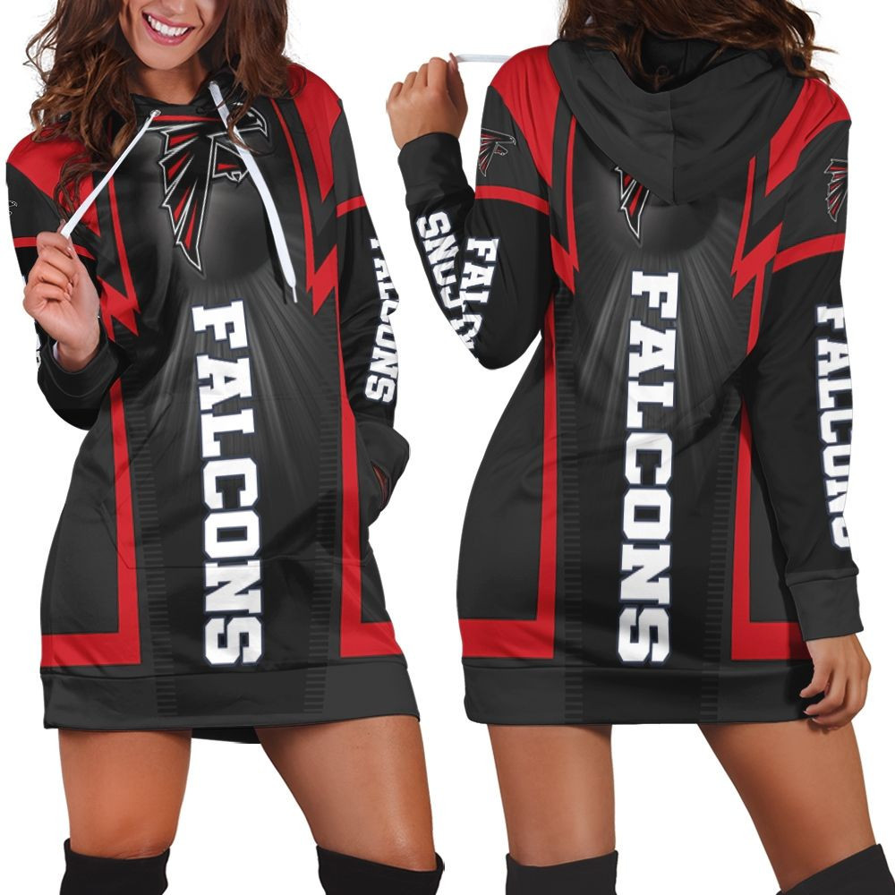 Atlanta Falcons For Fans Hoodie Dress Sweater Dress Sweatshirt Dress