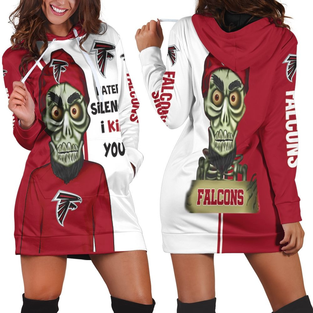 Atlanta Falcons Haters I Kill You 3d Hoodie Dress Sweater Dress Sweatshirt Dress