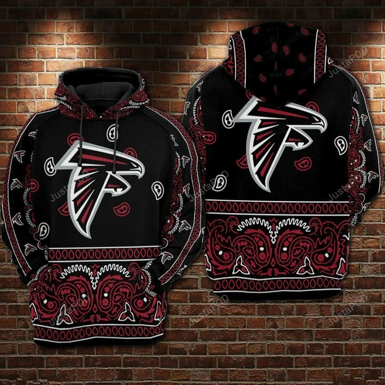 Atlanta Falcons Nfl 3d All Over Print Hoodie, Zip-up Hoodie