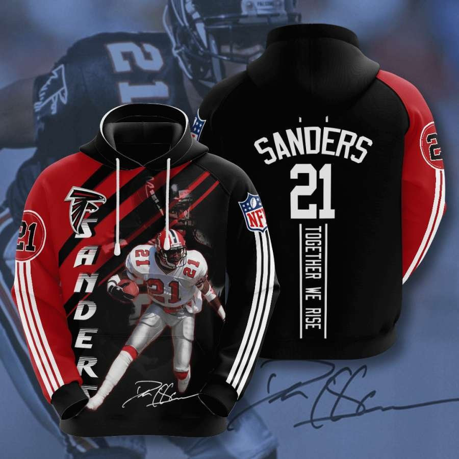 Atlanta Falcons No115 Custom Hoodie 3D