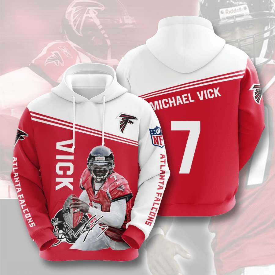 Atlanta Falcons No127 Custom Hoodie 3D