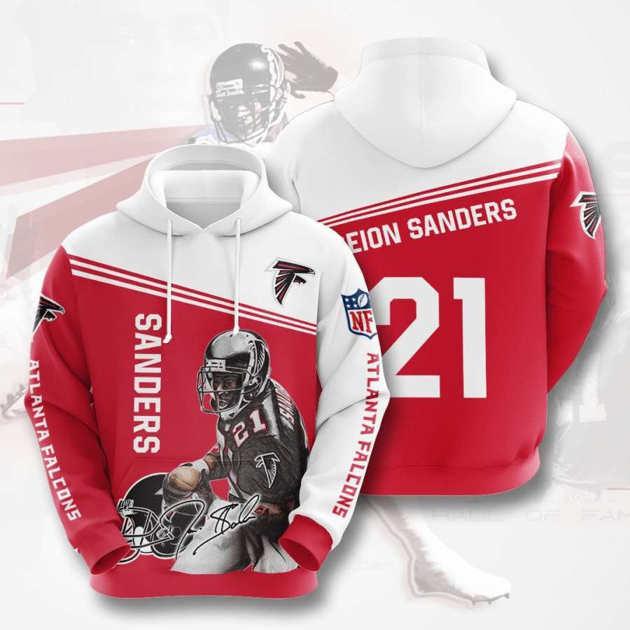 Atlanta Falcons No128 Custom Hoodie 3D