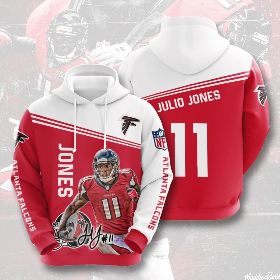 Atlanta Falcons No129 Custom Hoodie 3D