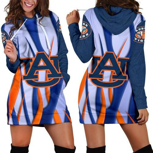 Auburn Tigers Hoodie Dress Sweater Dress Sweatshirt Dress 3d All Over Print For Women Hoodie