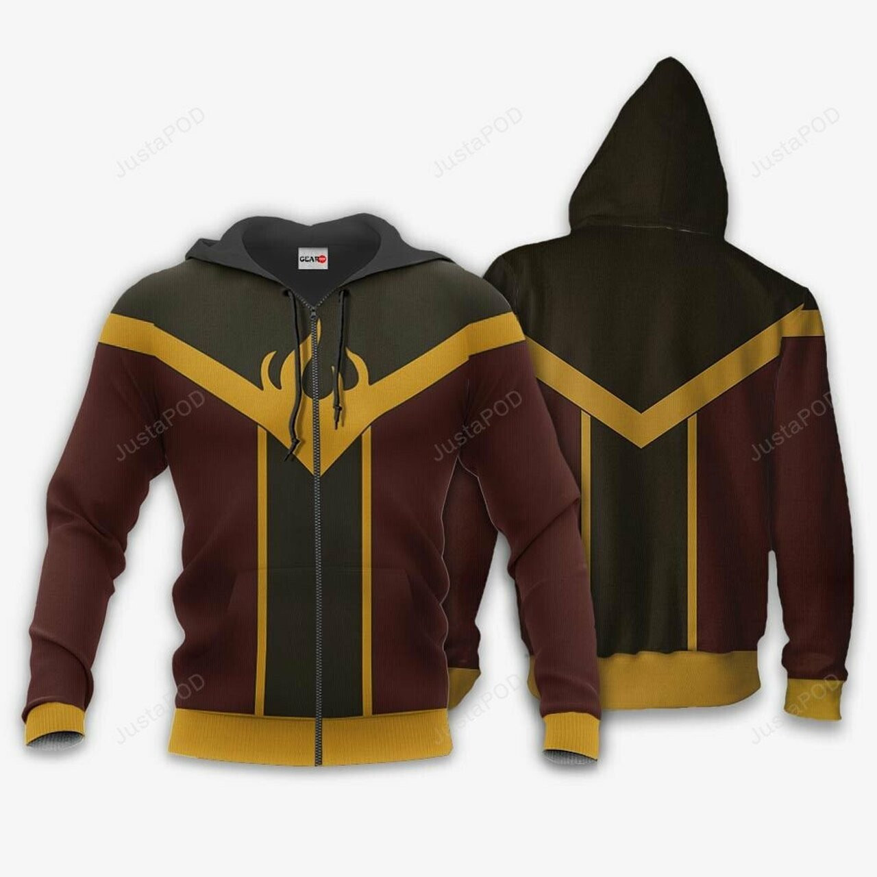 Avatar The Last Airbender Fire Elemental 3d All Over Print Hoodie